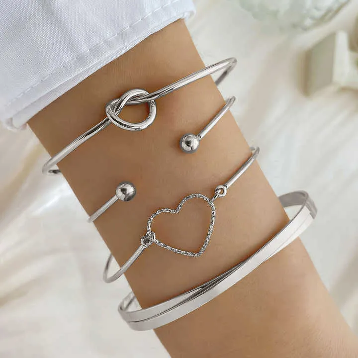مجموعة من 4 قطع من المجوهرات النسائية - 4pcs/Set New Trendy Women Jewelry