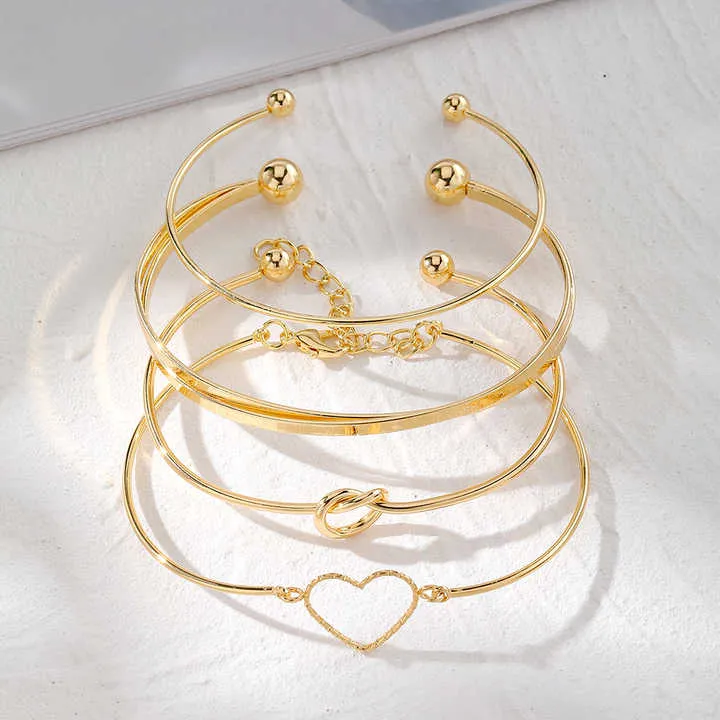 مجموعة من 4 قطع من المجوهرات النسائية - 4pcs/Set New Trendy Women Jewelry