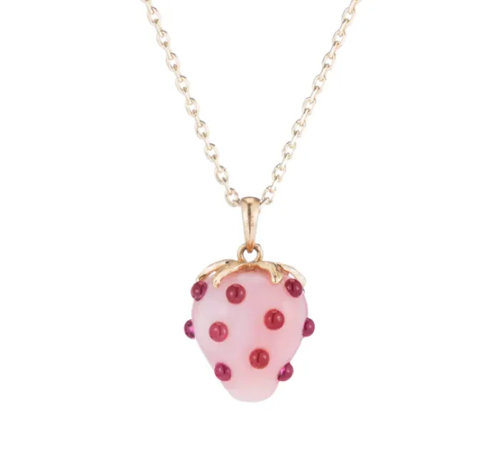Ariel Gordon Strawberry Opal Pendant