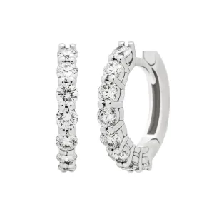 Bandiera Jewellers Diamond Hoop Earrings  0.50ct 15899LOBD