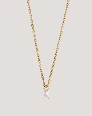 GUNG JEWELLERY Necklace : Verity White Pendant