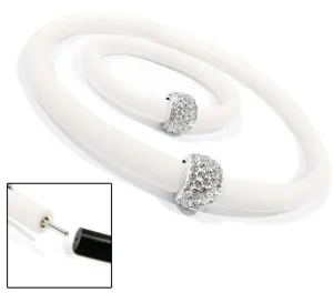 NECKLACE BRACELET KORDELLE JKNB004.WH