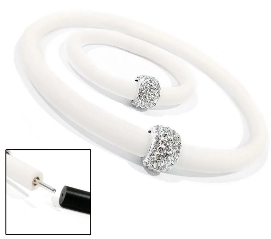 NECKLACE BRACELET KORDELLE JKNB004.WH